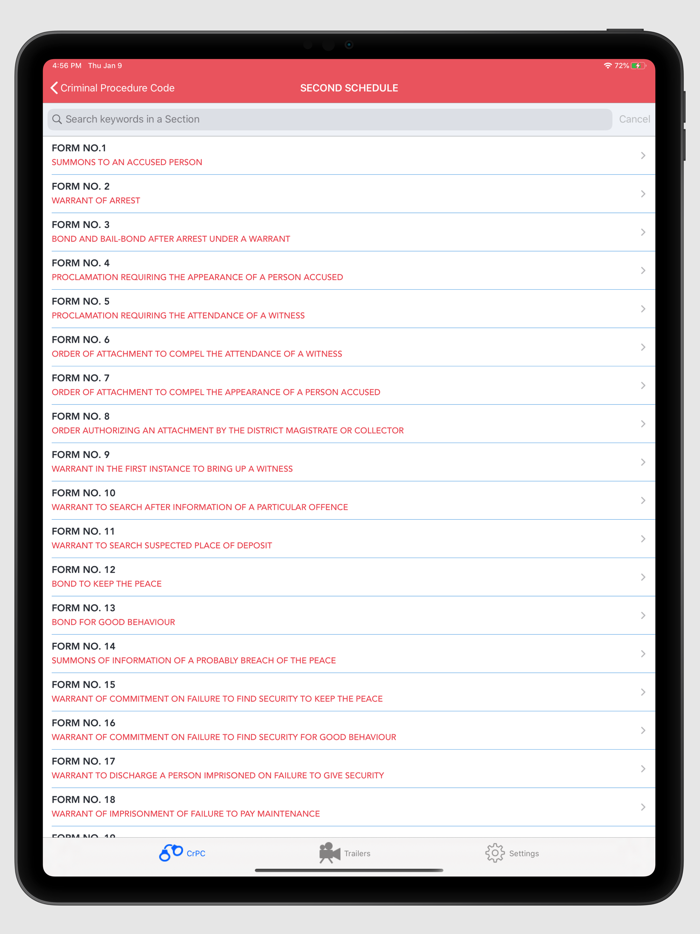 CrPC - Criminal Procedure Code