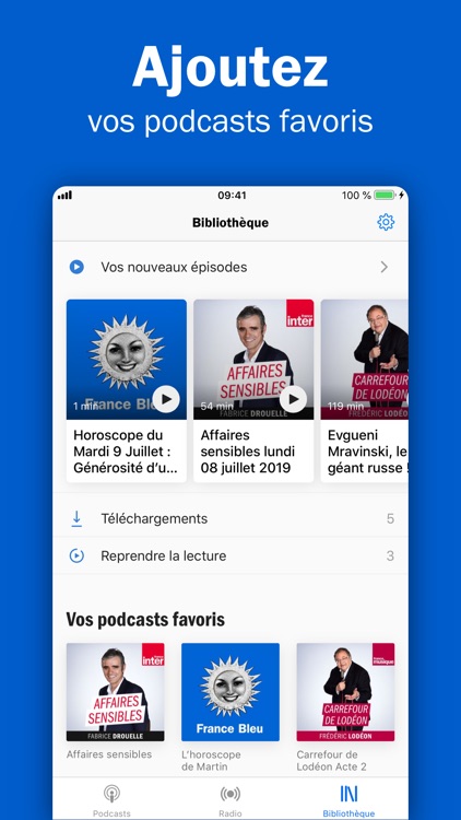 Radio France - podcast, radios screenshot-3