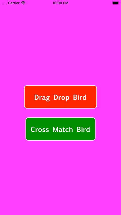 CrossMatchAndDragDropBird