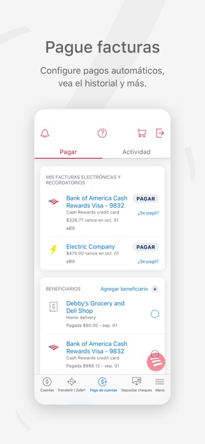 Bank Of America Mobile Banking En Bank Of America Mobile Banking En