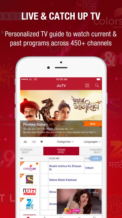 How to cancel & delete JioTV-Live TV & Catch-Up from iphone & ipad 1