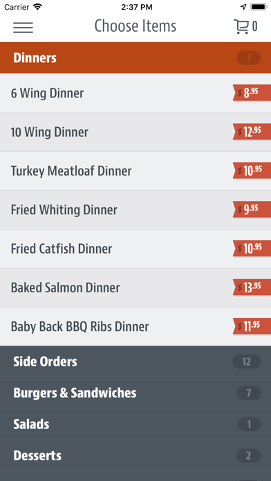 How to cancel & delete Jazzy Wings Southern Cuisine from iphone & ipad 3