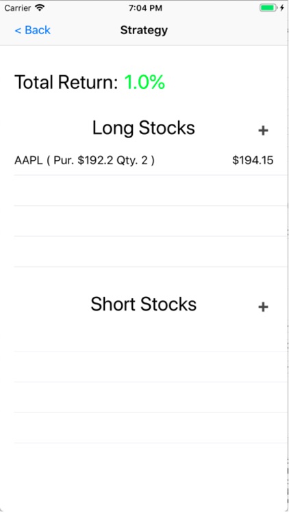 Stock Pairs