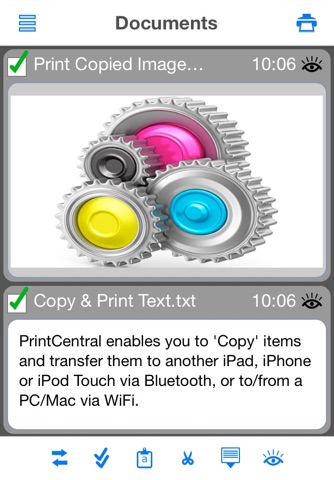 PrintCentral for iPhone/iPod Touch Business Iphone Ipod