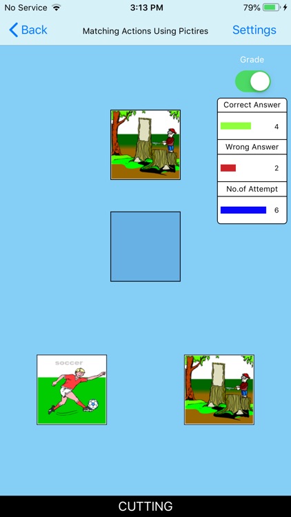 Matching Actions Using Pics screenshot-5
