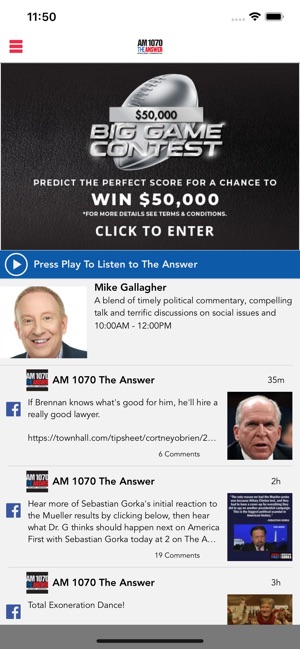 AM 1070 The Answer