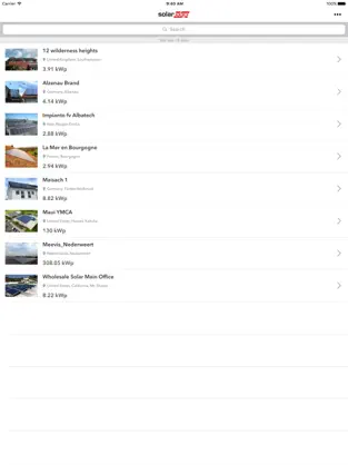 Captura de Pantalla 1 SolarEdge Monitoring iphone