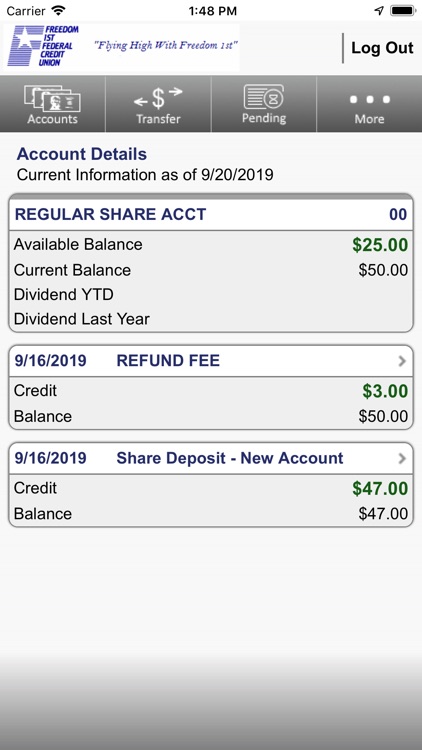 F1stFCU Mobile Banking screenshot-3