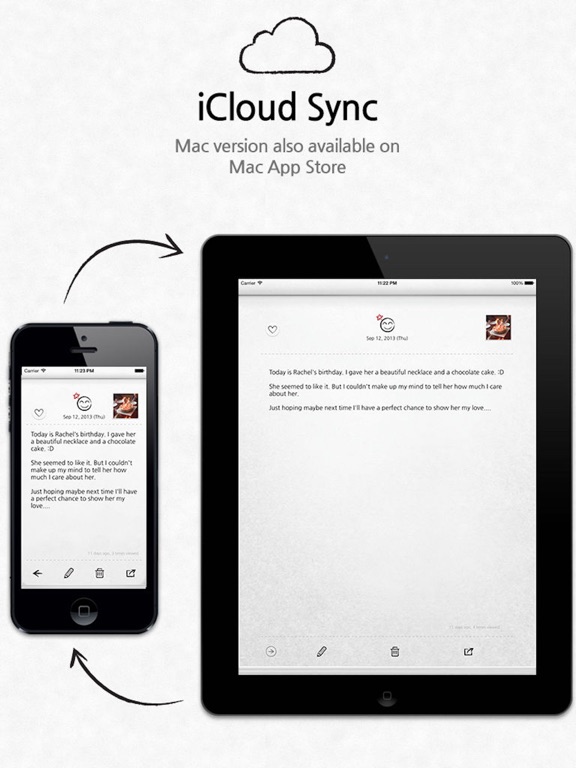 My Wonderful Days Journal iPad app afbeelding 5