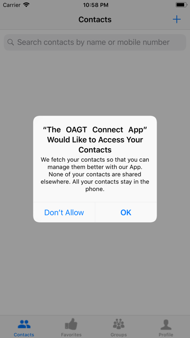 The OAGT Connect App screenshot 4