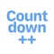 Countdown++ is THE app for keeping track of your upcoming events