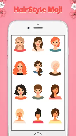 Game screenshot Hairstyle Stickers & Emoji hack