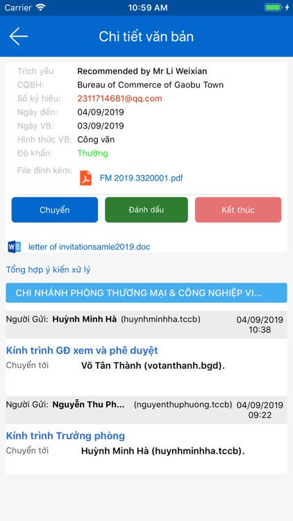 QLVBĐHTU Hưng Yên