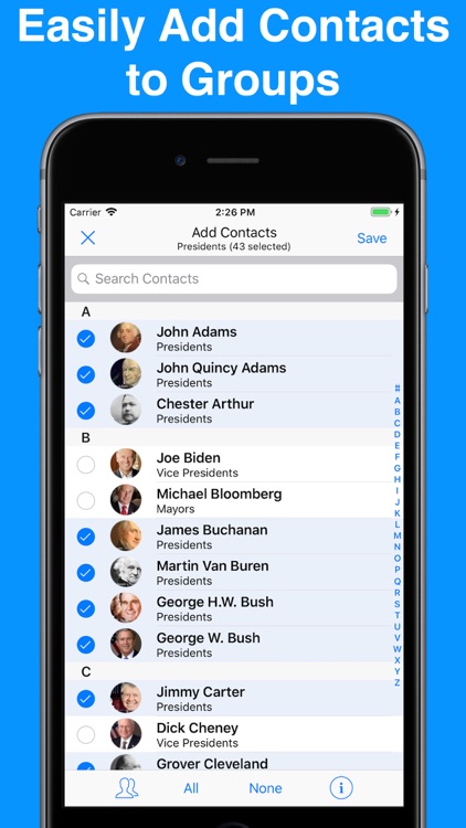 ABC Groups - Group Contacts screenshot-3
