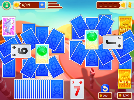Cheats for Solitaire Candy Tripeaks