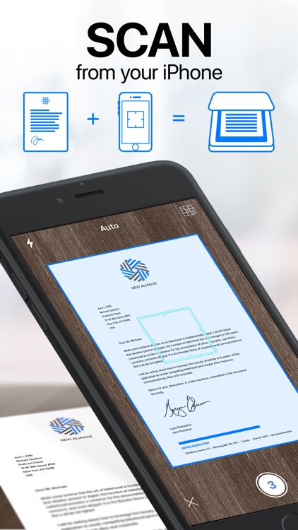 iScanner: PDF Document Scanner screenshot-0