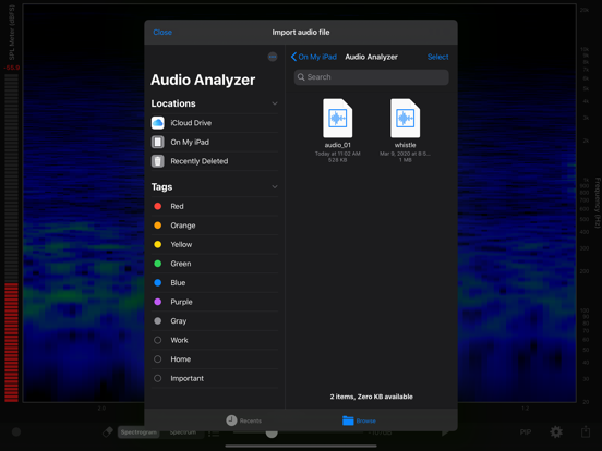 Audio Analyzer Audio Analyzer