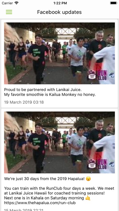 Honolulu Marathon Events screenshot1