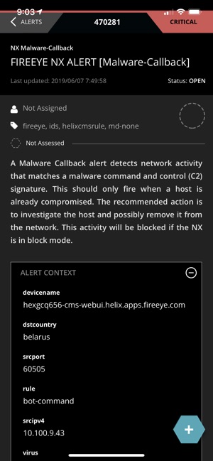 FireEye Helix Mobile(圖3)-速報App