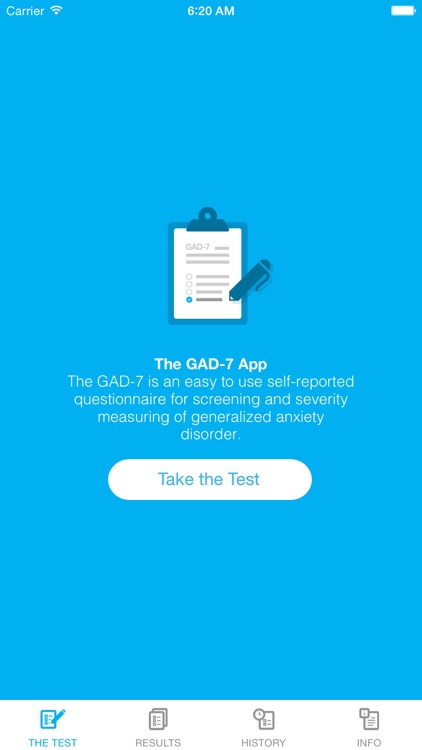 Anxiety Test GAD-7