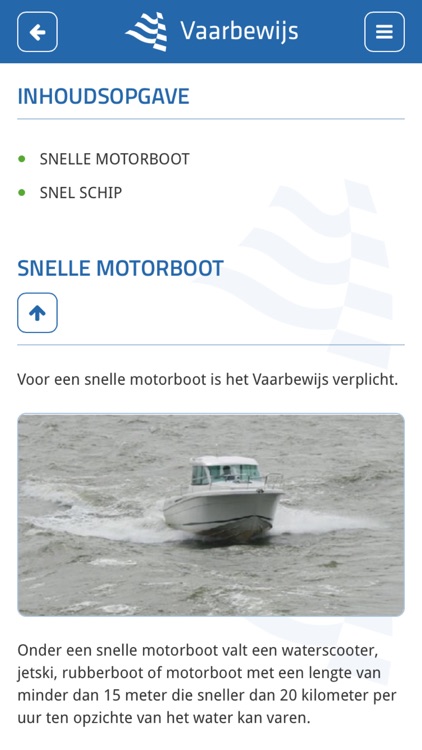 Vaarbewijs app