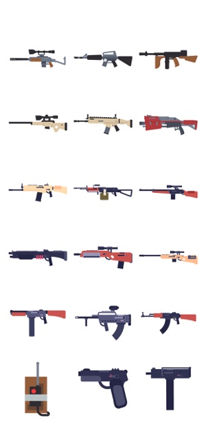 Gun Sticker Pack +  Emotes(圖2)-速報App