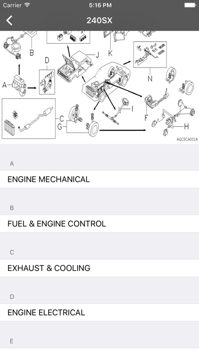 Car Parts for Nissan, Infinity screenshot 3