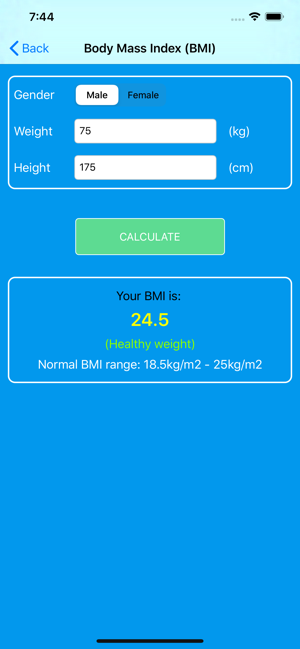 Health Metrics - BMI, BMR, IBW(圖4)-速報App