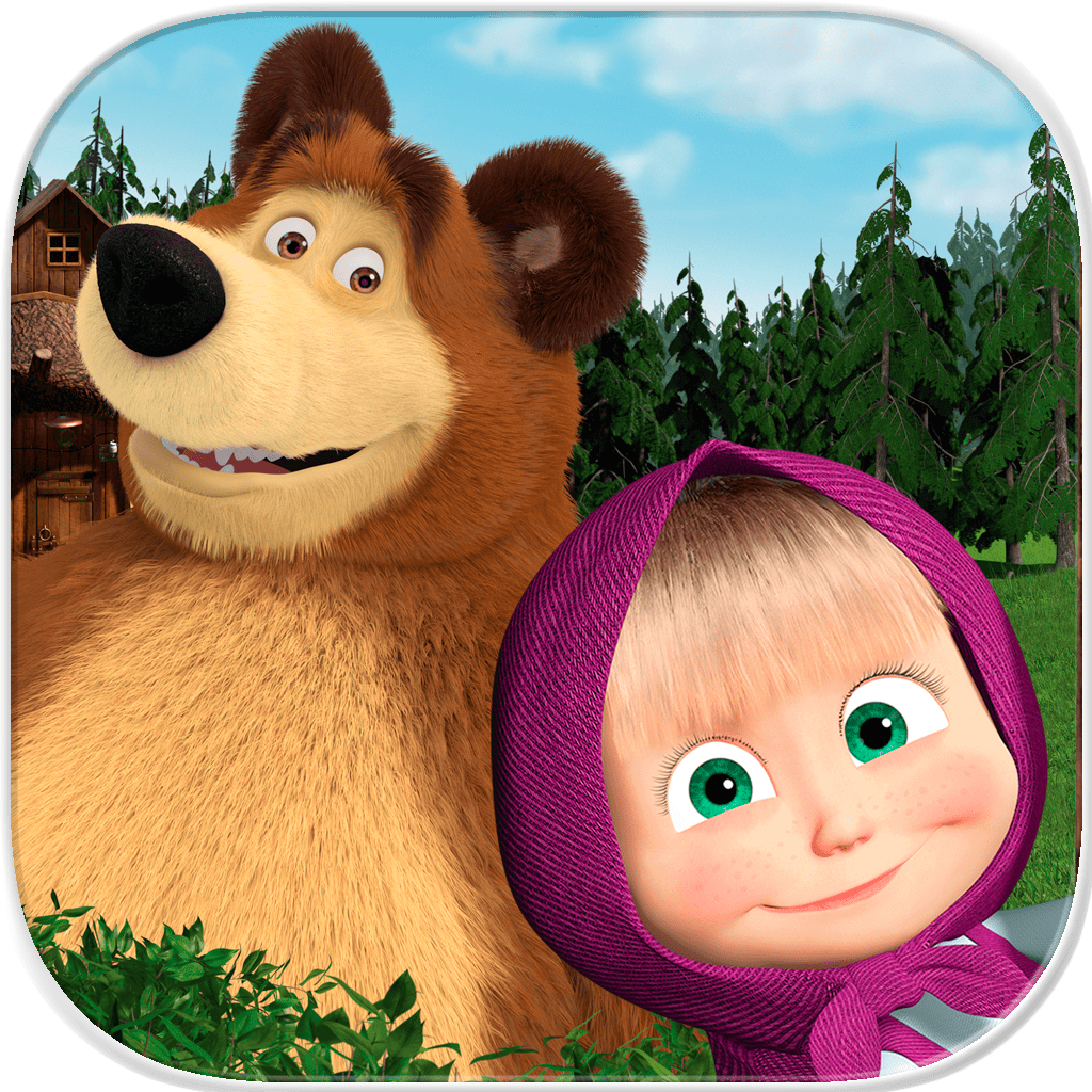 Masha and the Bear Games App Icon