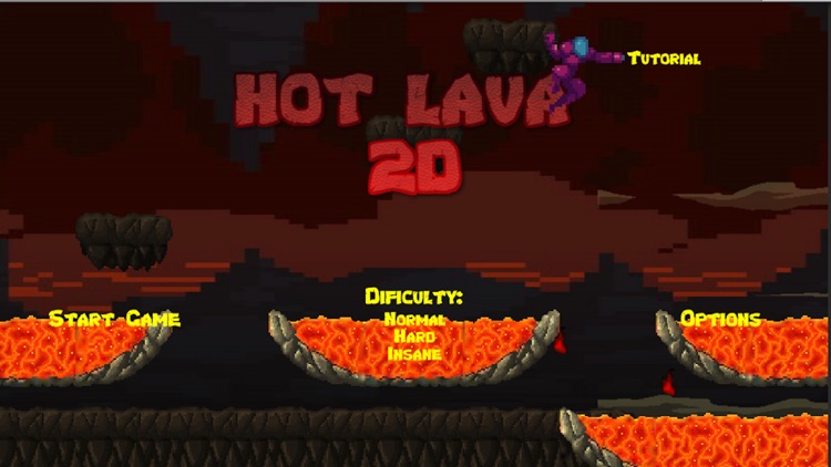 Hot Lava 2d Game