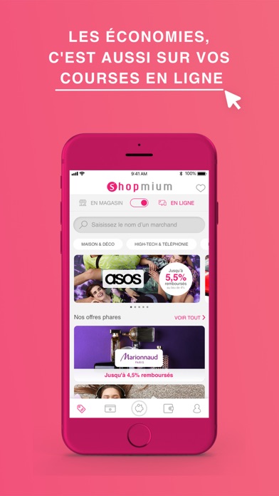 Shopmium : cashback & bon plan Shopmium : cashback & bon plan