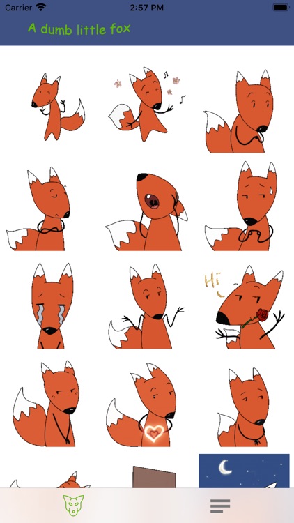 A dumb little fox