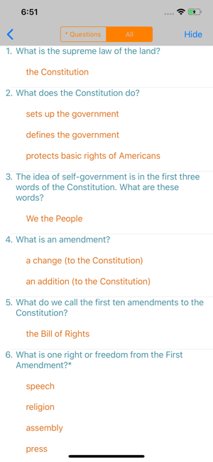 US Citizenship Test 2020.(圖2)-速報App