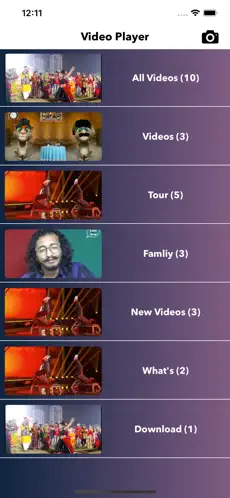 Captura de Pantalla 3 Video Player :All Media Player iphone