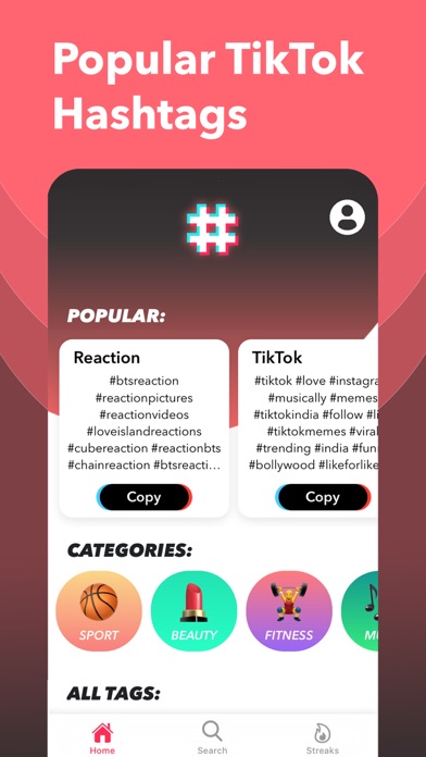 Tik Hashtags - Boost Followers screenshot 2