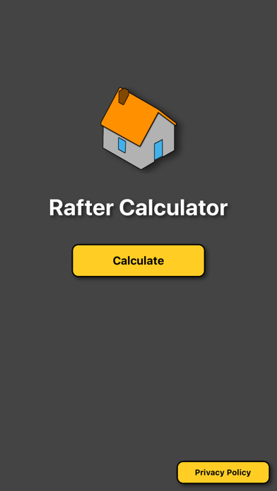 Rafter & roof pitch calculator screenshot 2