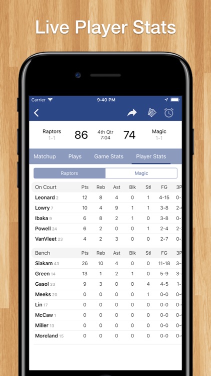Basketball Schedules for NBA screenshot-4