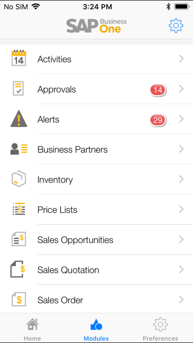 How to cancel & delete SAP Business One from iphone & ipad 1