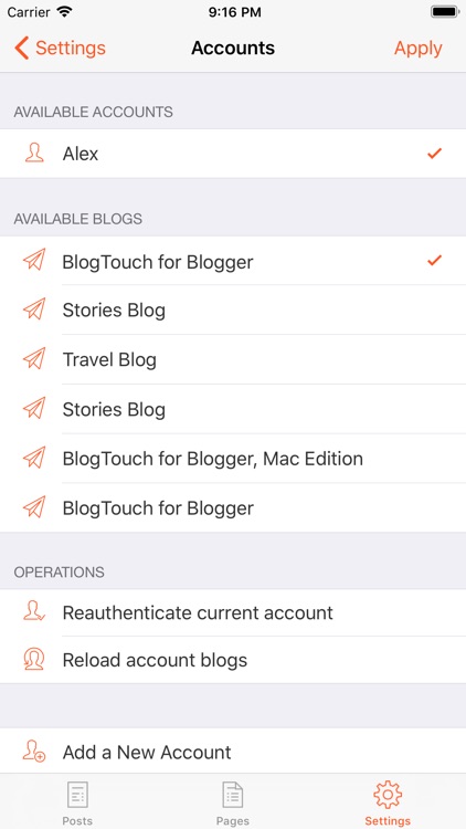 BlogTouch for Blogger screenshot-5