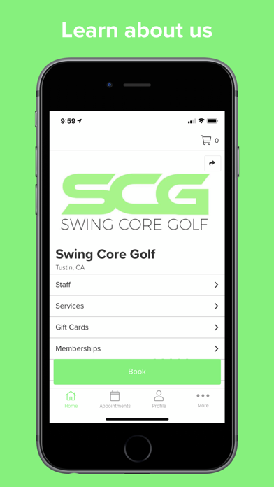 Swing Core Golf screenshot 2
