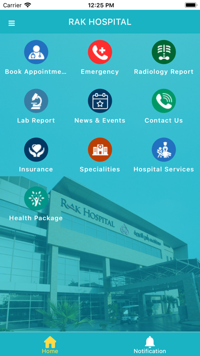 RAK Hospital screenshot 2