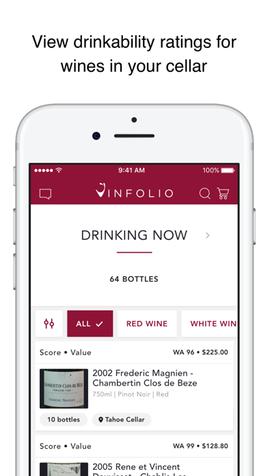 How to cancel & delete Vinfolio: World's Finest Wines from iphone & ipad 3