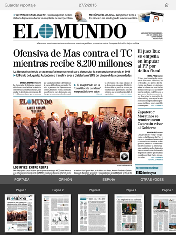 El Mundo Edición Impresa - náhled
