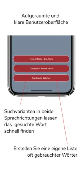 Game screenshot Wörterbuch Rumantsch Vallader apk