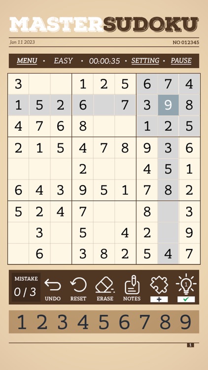 Sudoku ▦ Classic Sudoku Games screenshot-3