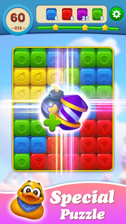 Toy Brick Crush - Tapping Game