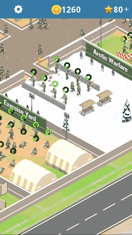 Idle Army Base screenshot-3