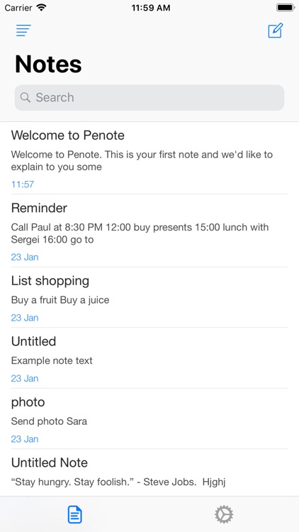 Penote – Note app