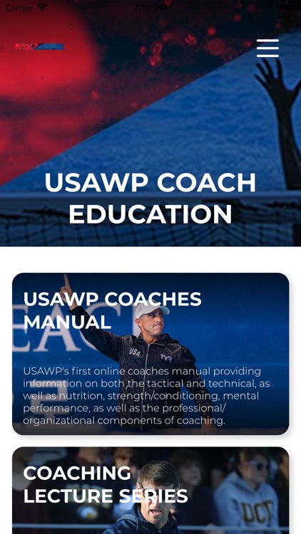 USA Water Polo Mobile Coach