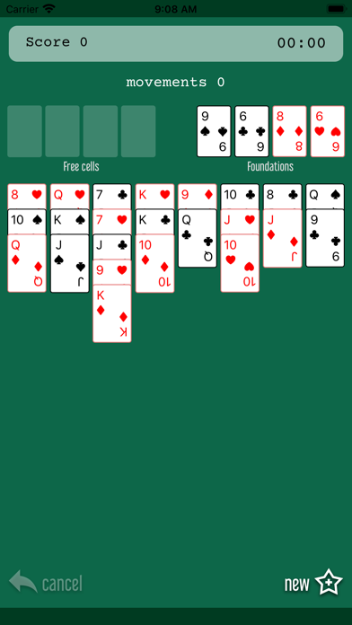 Freecell - cards game screenshot 4